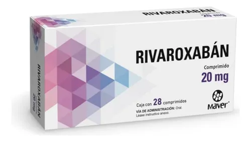 RIVAROXABAN Comprimidos - c/28