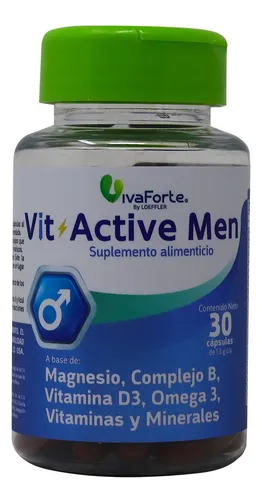 VIT ACTIVE MEN Capsulas - c/30