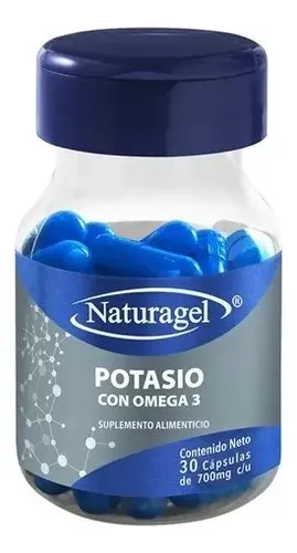 POTASIO CON OMEGA 3 NATURALGEL Capsulas - c/30