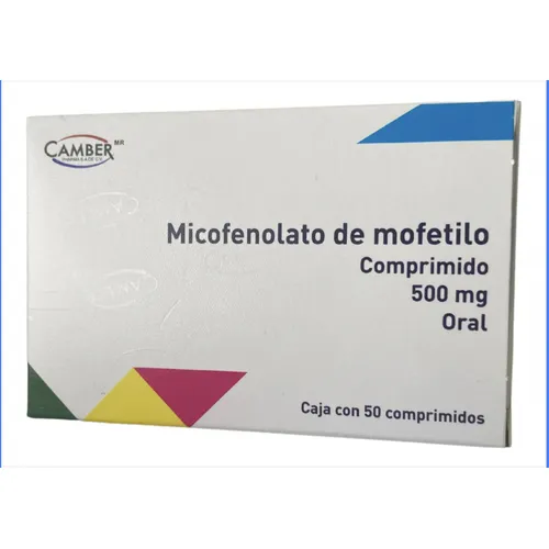 MICOFENOLATO DE MOFETILO CAMBER Comprimidos - c/50