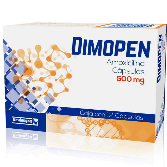 DIMOPEN 500MG Capsulas - c/12