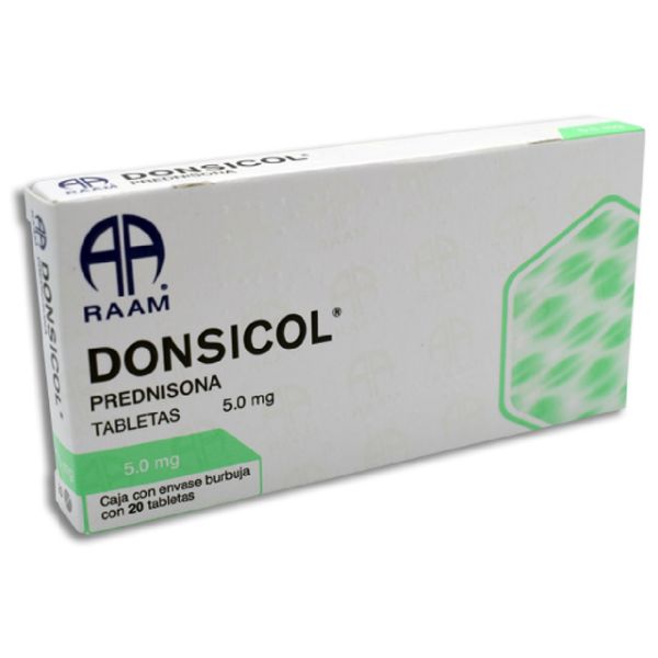 DONSICOL 5MG Tabletas - c/20