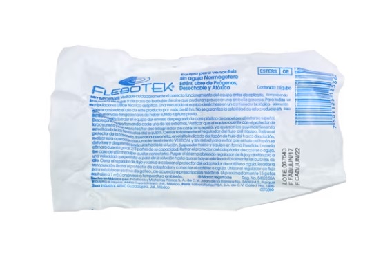 FLEBOTEK CON AGUJA Pieza - 1 Pieza