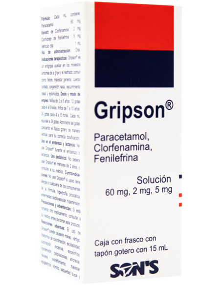 GRIPSON Solucion Gotas - 15 ml