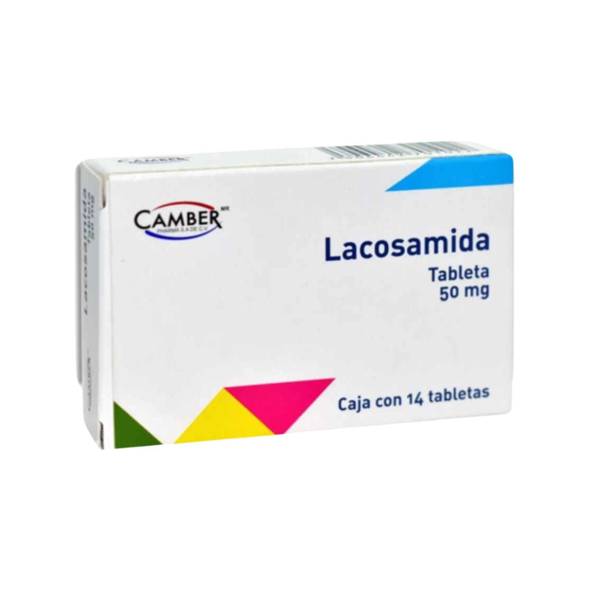 LACOSAMIDA 50MG Tabletas - c/14