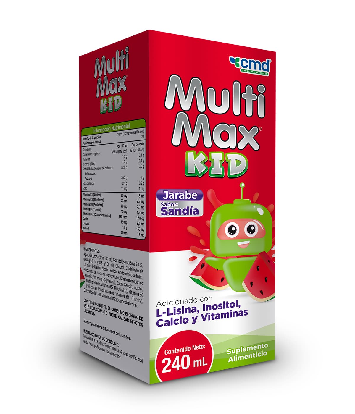 MULTIMAX KID Jarabe - 240 ml