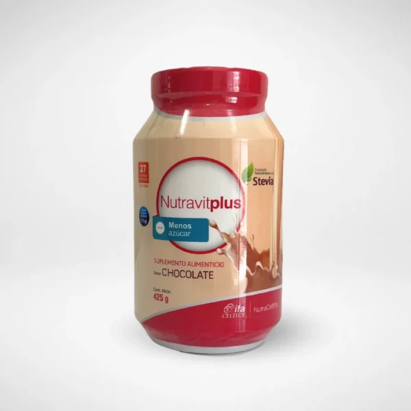 Nutravit-Plus-Chocolate Nutravit plus red chocolate bote de 425gr