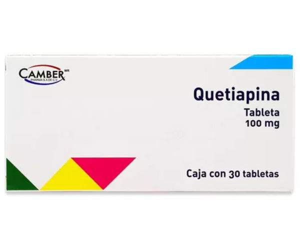 QUETIAPINA 100MG CAMBER Tabletas - c/30