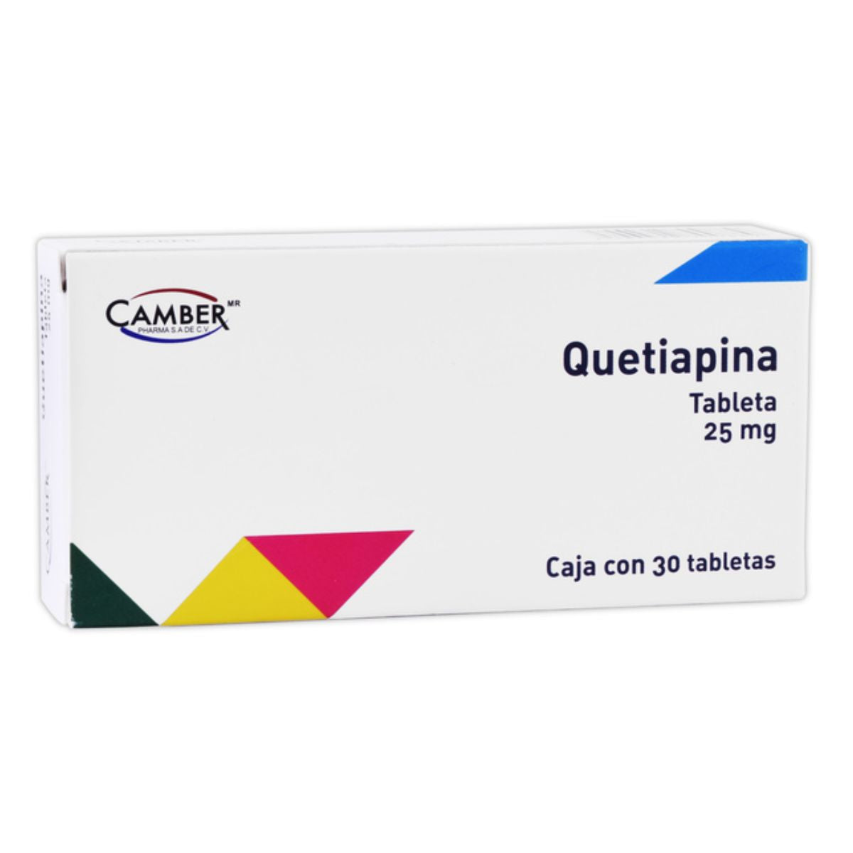 QUETIAPINA 25MG CAMBER Tabletas - c/30