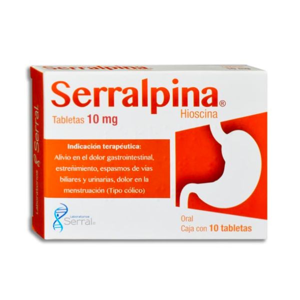 SERRALPINA Tabletas - c/10 1 SERRALPINA Tabletas - c/10