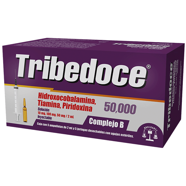 TRIBEDOCE 50,000 Solucion Inyectable - c/5