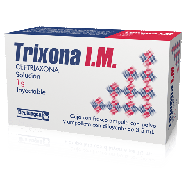 TRIXONA 1GR IV Solucion Inyectable - c/1