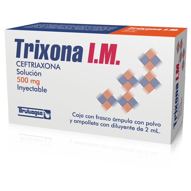 TRIXONA 1GR IM Solucion Inyectable - c/1