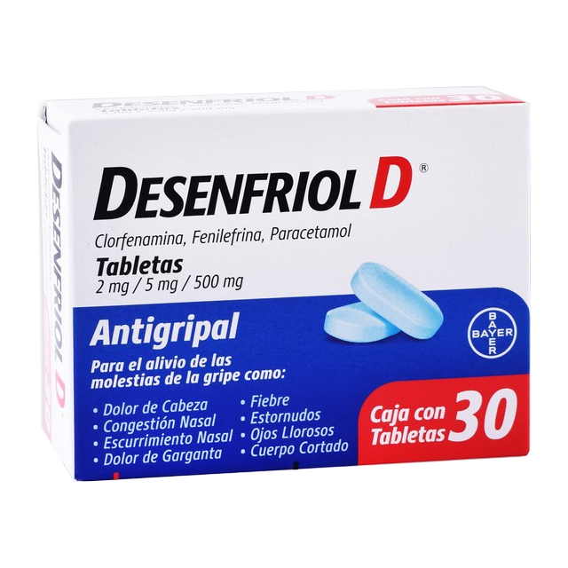 DESENFRIOL D Tabletas - c/30