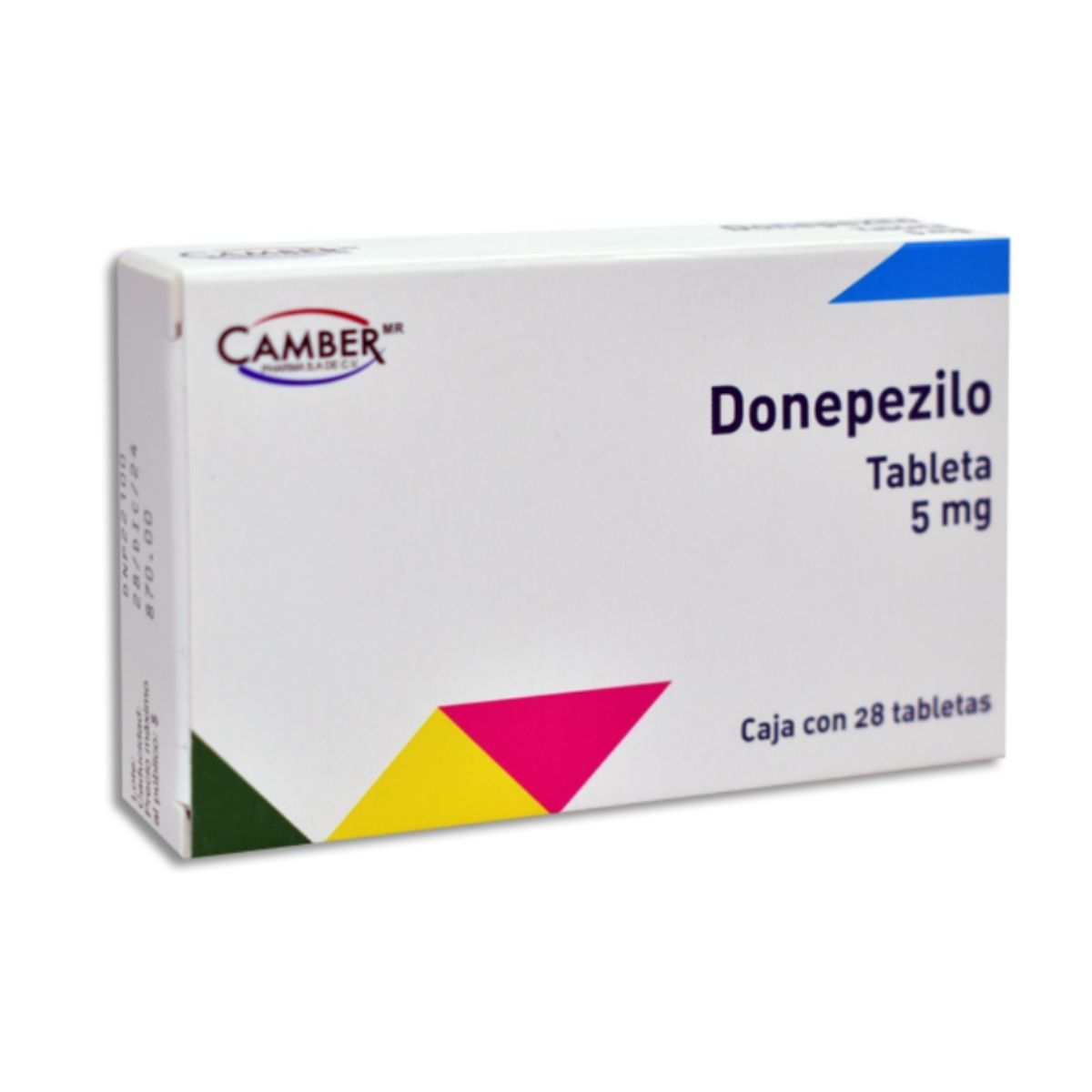 DONEPEZILO 5MG CAMBER Tabletas - c/28