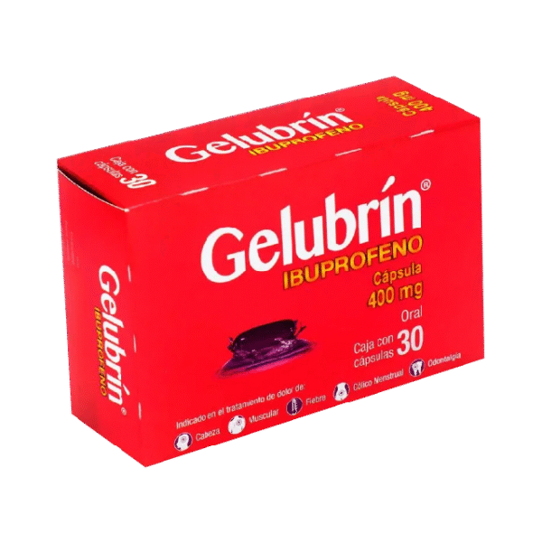 GELUBRIN 400MG Capsulas - c/30