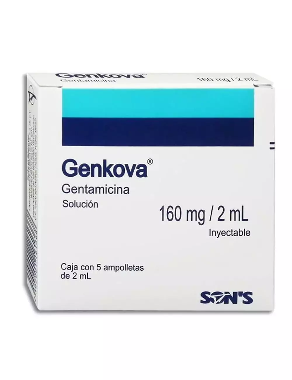 GENKOVA 160MG Solucion Inyectable - c/5