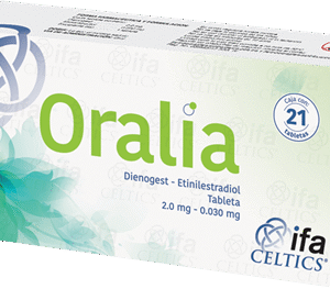 Oralia Dienogest-Etiniliestradiol Caja con 21 tabletas con 2 mg