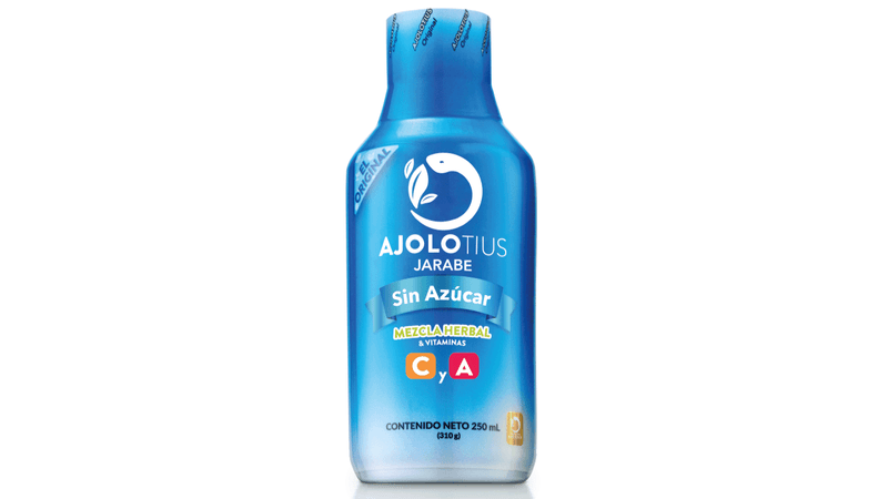 AJOLOTIUS SIN AZUCAR Jarabe - 250 ml