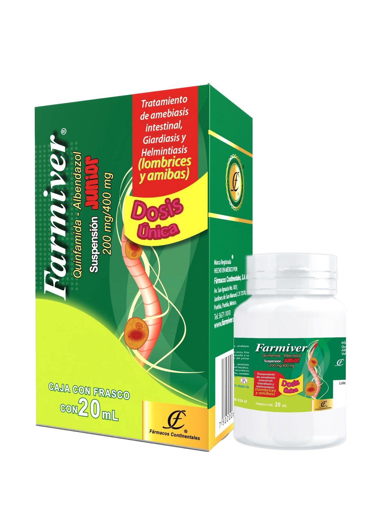 FARMIVER JUNIOR Suspension - 20 ml