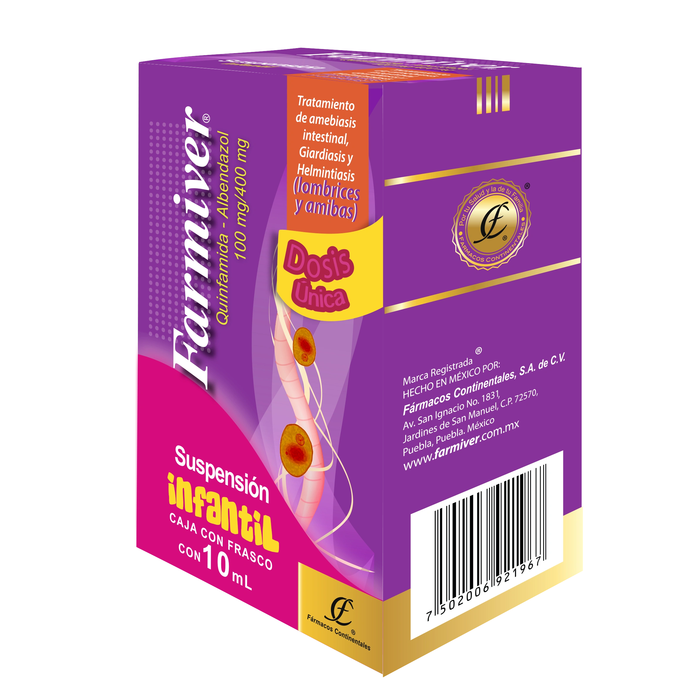 FARMIVER INFANTIL Suspension - 10 ml