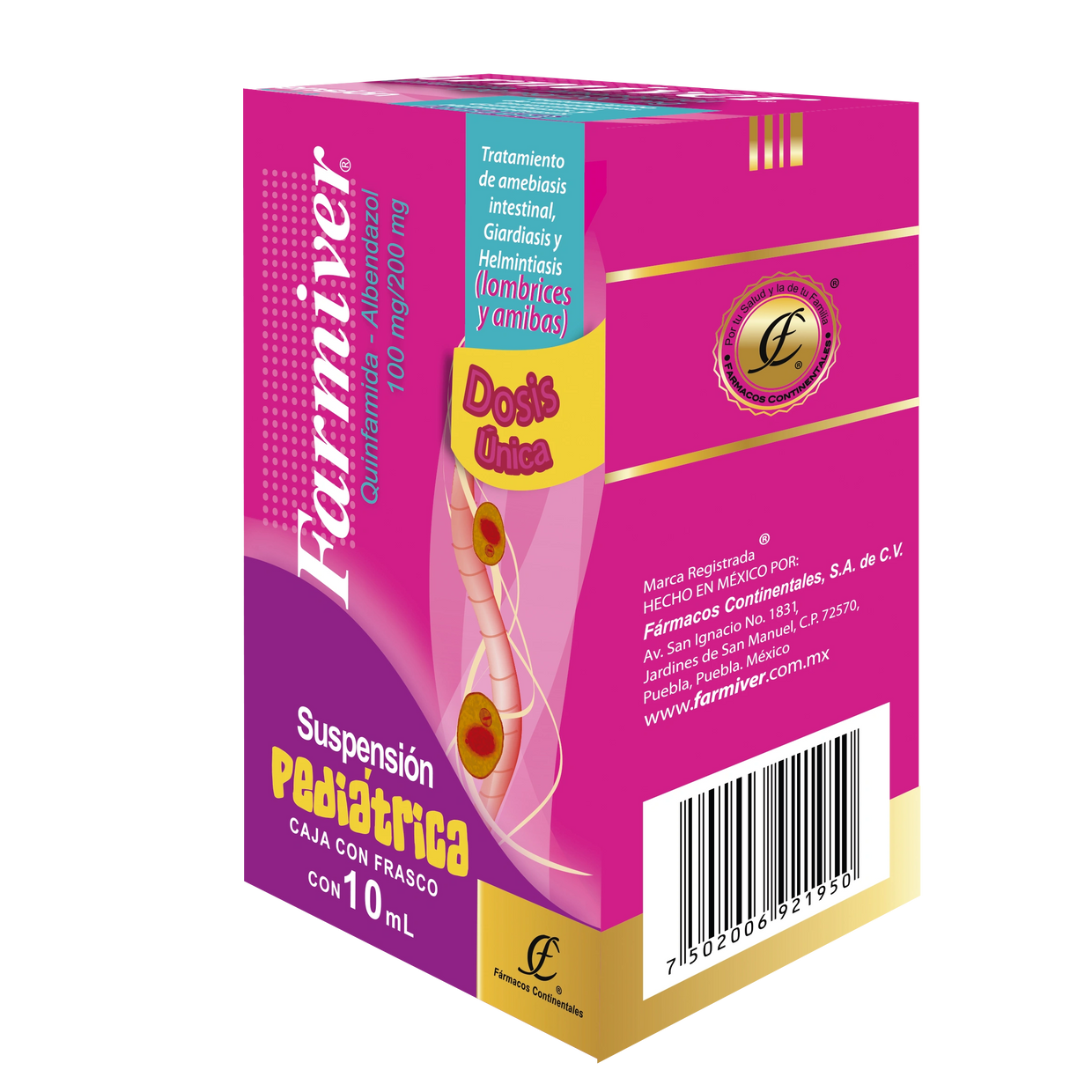 FARMIVER PEDIATRICO Suspension - 10 ml