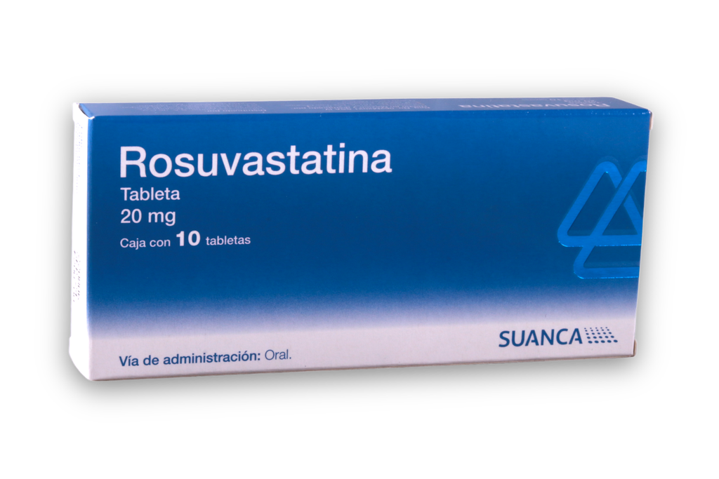 ROSUVASTATINA 20MG SUANCA Tabletas - c/10