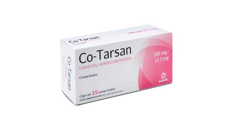 CO-TARSAN 100/12.5MG Comprimidos - c/15