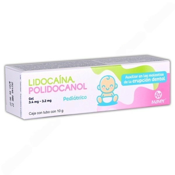 LIDOCAINA, POLIDOCANOL MAVER Gel - 10 g