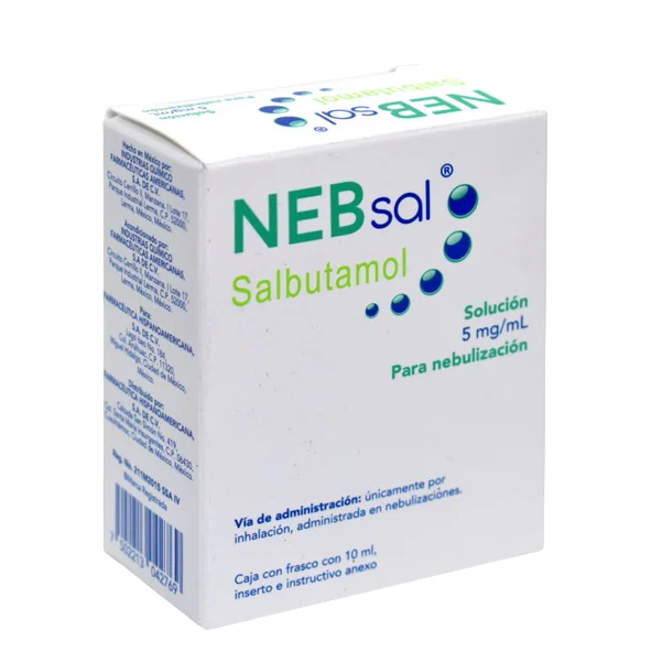 NEBSAL Solucion para nebulizar - 10 ml