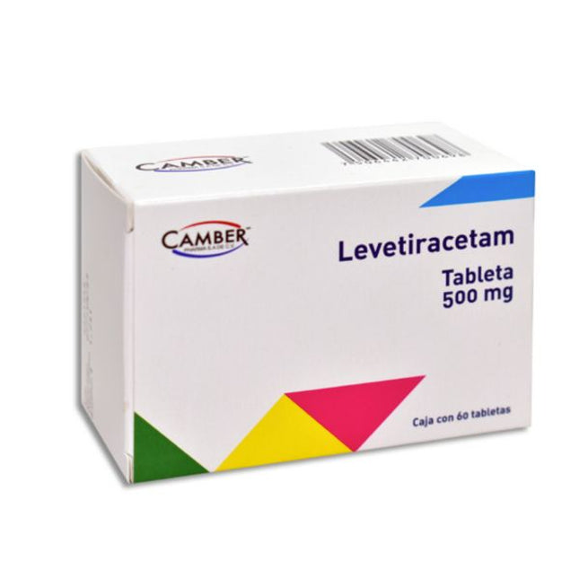 LEVETIRACETAM 500MG CAMBER Tabletas - c/60
