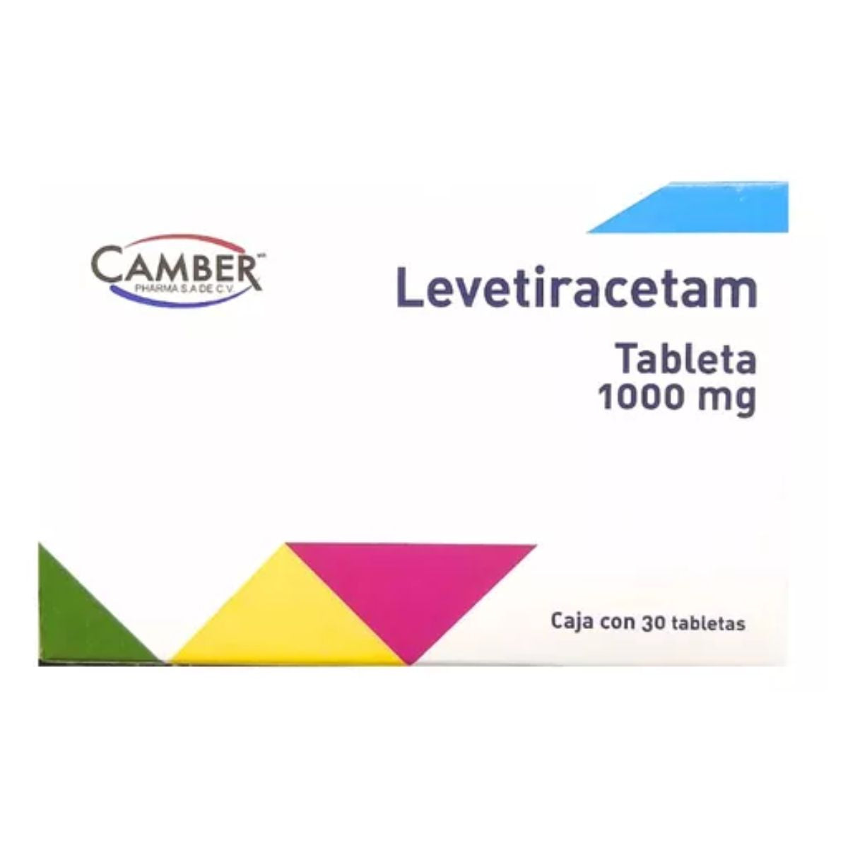 LEVETIRACETAM 1G CAMBER Tabletas - c/30