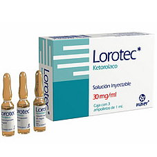 LOROTEC  Solucion Inyectable - c/3