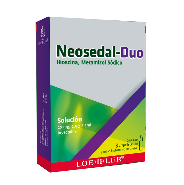 NEOSEDAL - DUO Solucion Inyectable - c/3
