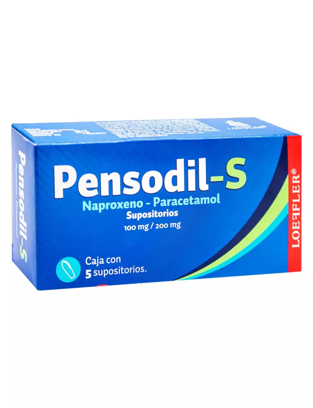 PENSODIL-S Supositorios - c/5