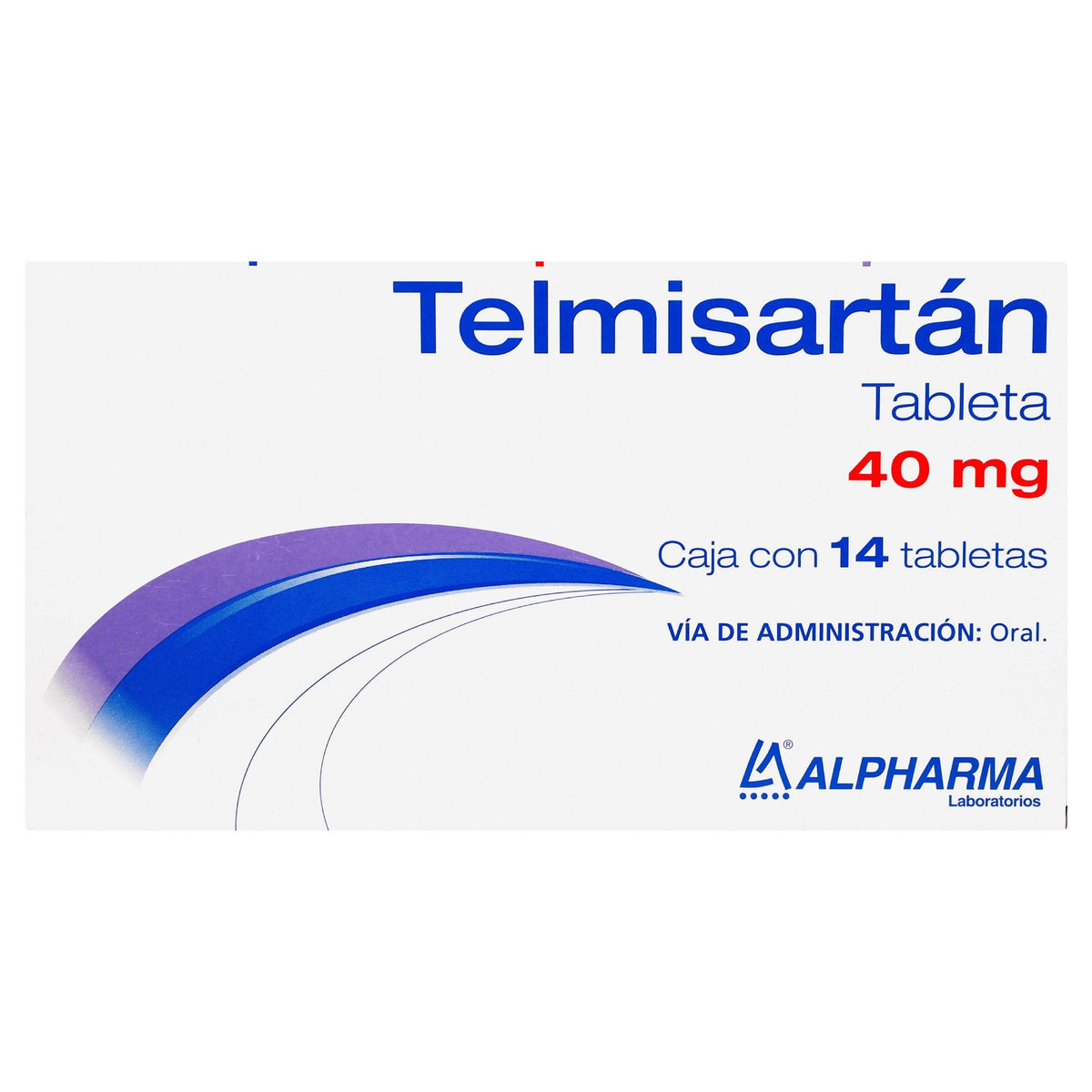 TELMISARTAN 40MG ALPHARMA Tabletas - c/14