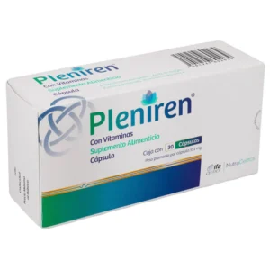 Pleniren con 30 cápsulas suplemento