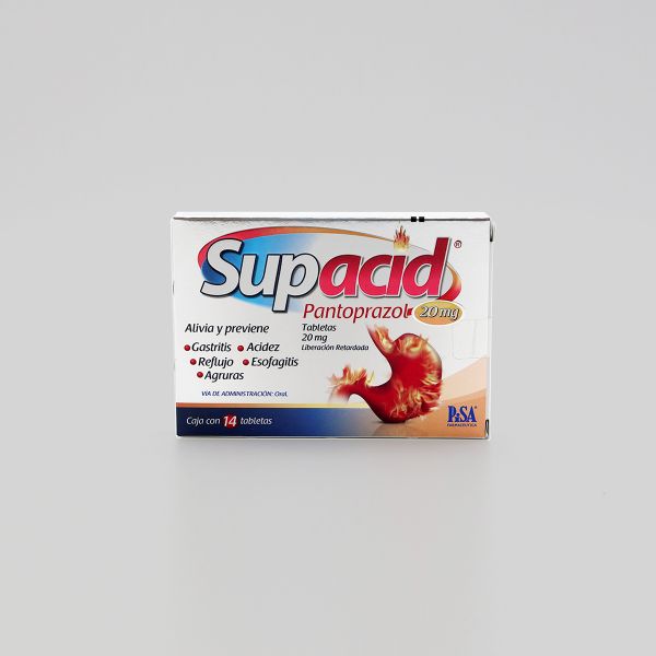PANTOPRAZOL 20MG PISA Tabletas - c/14