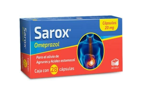 SAROX Capsulas - c/28