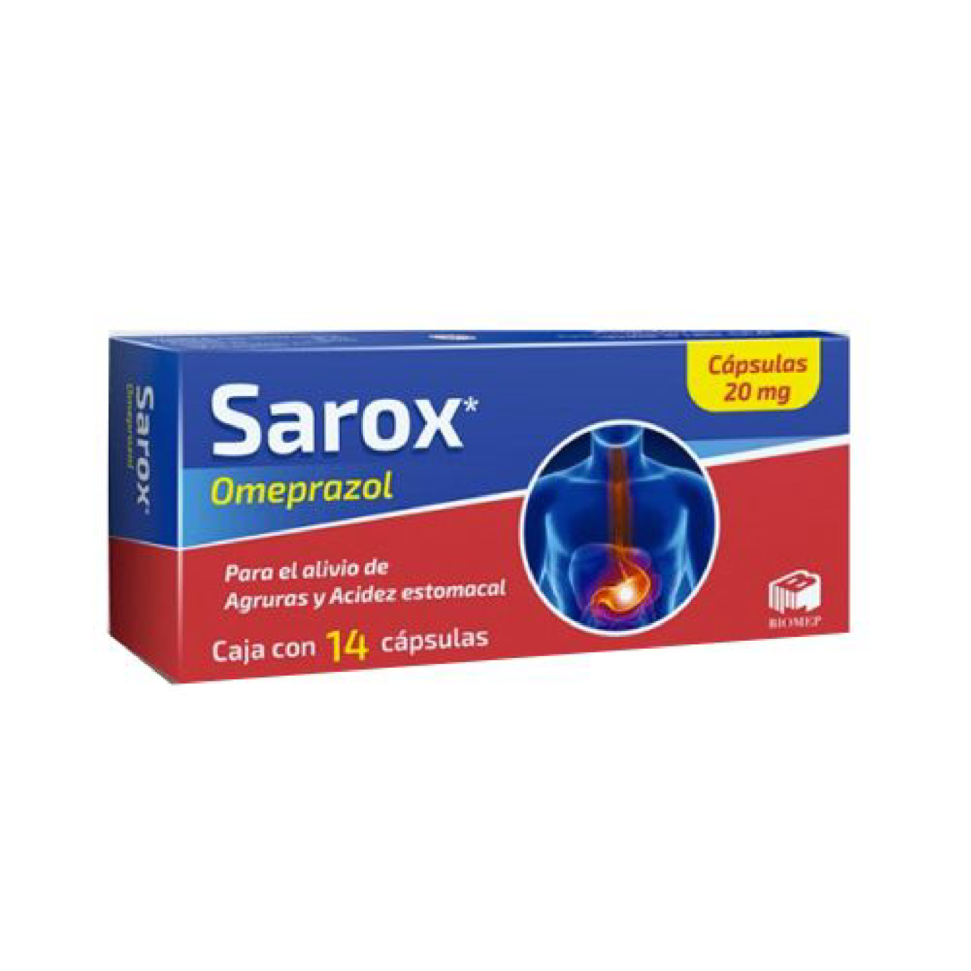 SAROX Capsulas - c/14