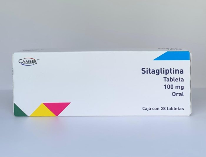 SITAGLIPTINA 100MG MAVER Comprimidos - c/28