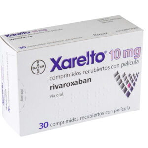 XARELTO Rivaroxabán 10mg con 30 comprimidos
