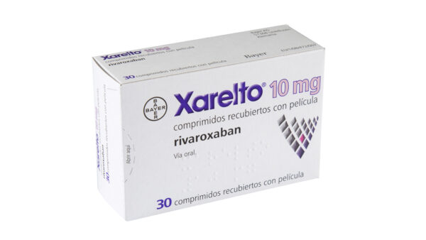 XARELTO Rivaroxabán 10mg con 30 comprimidos
