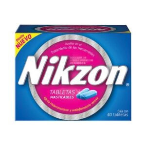 NIKZON Tabletas Masticables - c/40