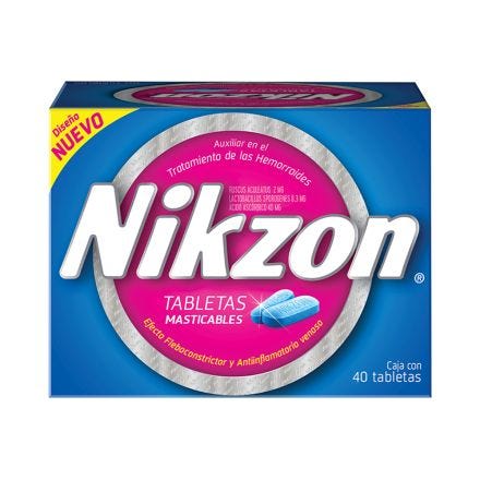 NIKZON Tabletas Masticables - c/40