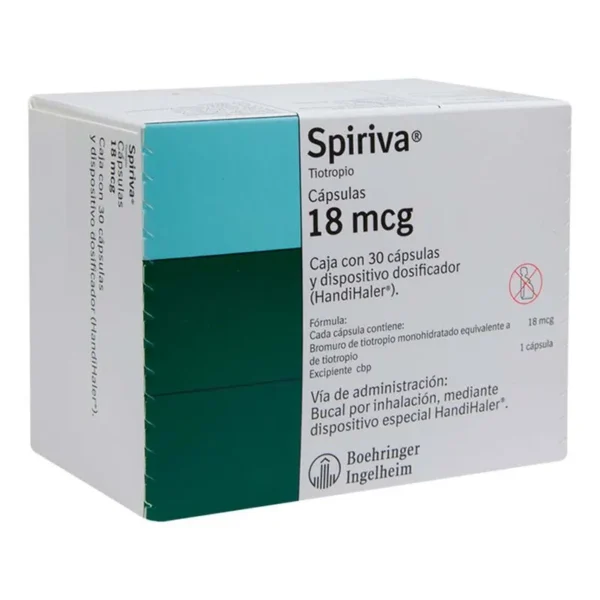 SPIRIVA Cápsulas 18mcg con 20 comp sin dispositivo