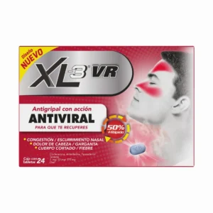 XL-3 VR c/24 TABS. 3/50/375 MG.