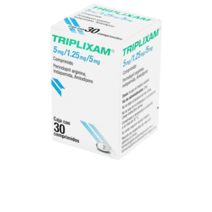 Triplixam 5/1.25/5mg (Perindopril/Indapamida/Amlodipino c/30 comp