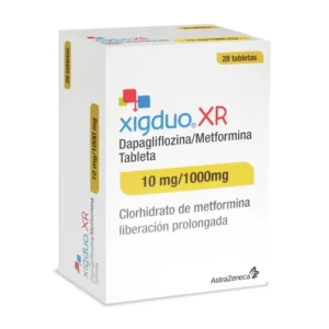 XIGDUO XR Dapaglifozina / Metformina 10/1000mg
