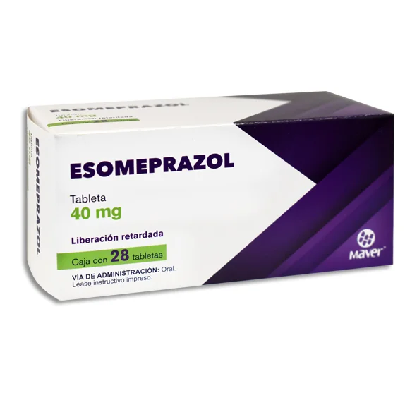 ESOMEPRAZOL 40MG MAVER Tabletas LR - c/28